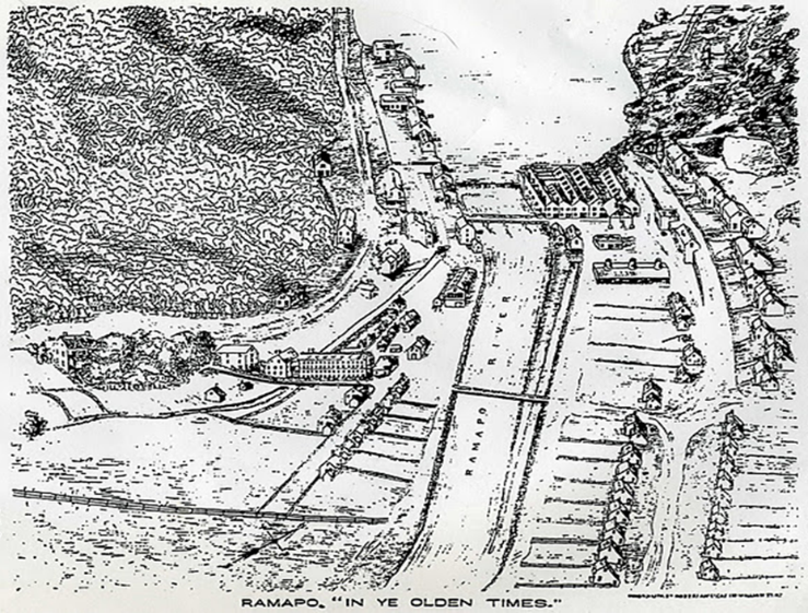 Ramapo Hamlet, 1815 — History of Rockland County, by David Cole, 1884